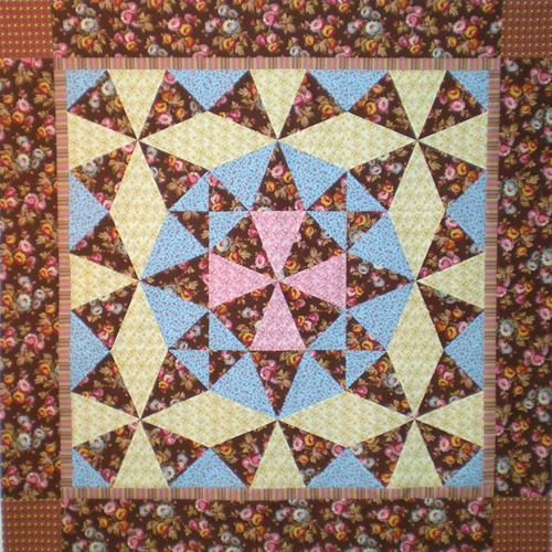 Kaleidoscope Quilt & Multisize Ruler
